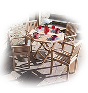 Teak set